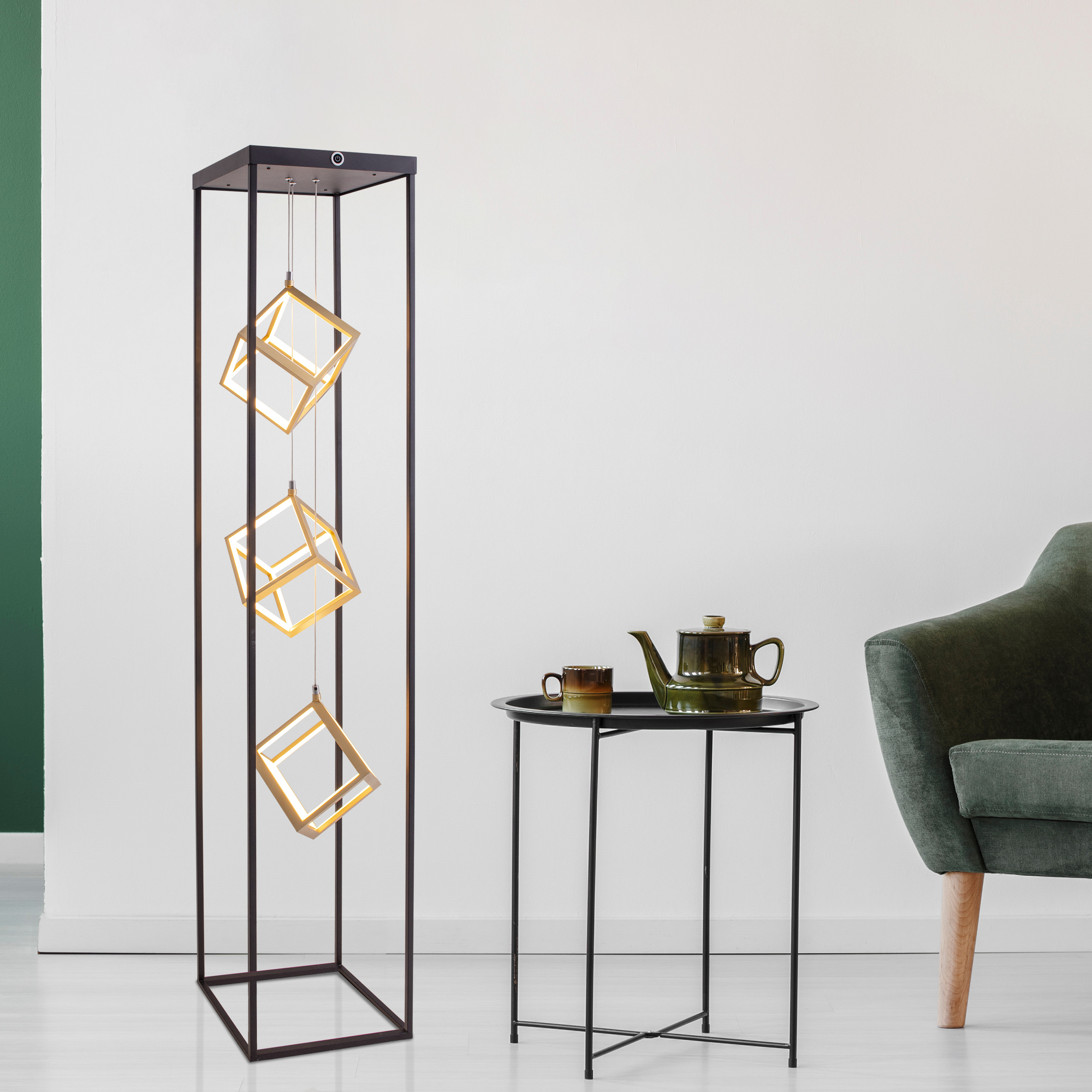 Milieubild Stehleuchte - LED-Stehleuchte h: 140cm 